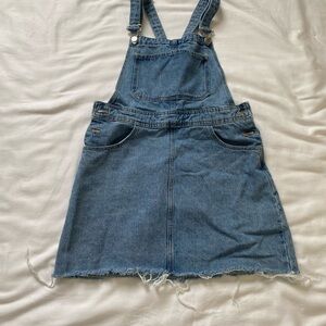 Zara Women's Denim Blue Mini Dress